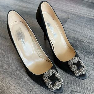 Black Hangisi heels size 38